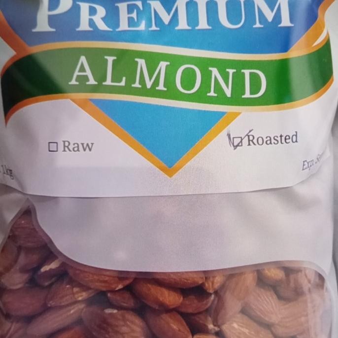 

Premium Almond California Roasted kemasan 1kg Berkualitas