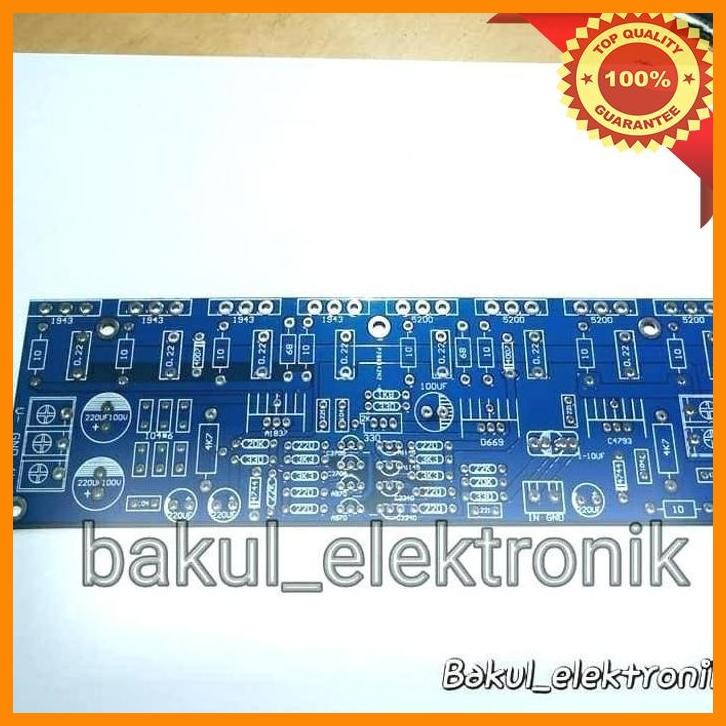[bak] pcb power class ab full simetris