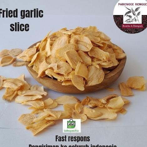 

FRIED GARLIC SLICE - 500GR / BAWANG PUTIH IRIS / BAWANG PUTIH GORENG ORIGINAL