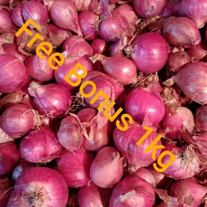 

BAWANG MERAH BREBES SUPER 1KG + GRATIS BONUS ORIGINAL