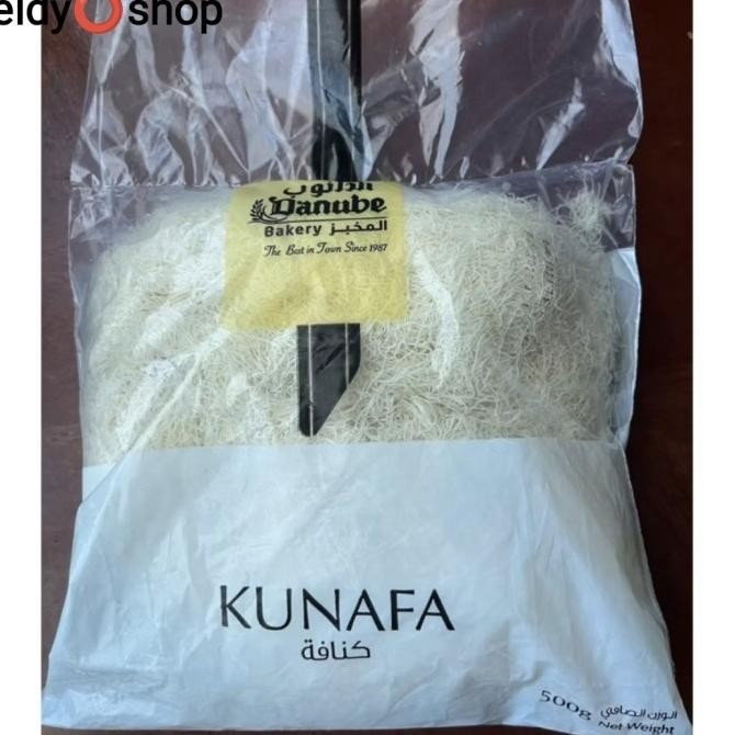 

KUNAFA DANUBE / Kunafe Pastry/ Kataifi/ Rambut Kunafa asli Arab 500gr