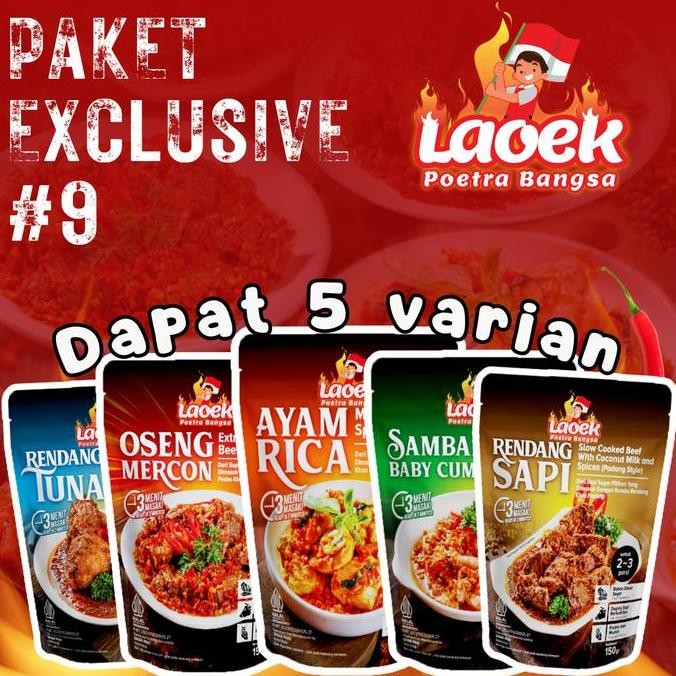 

{PAKET EXCLUSIVE #9} RENDANG IKAN TUNA / OSENG MERCON / AYAM RICA / SAMBAL BABY CUMI / RENDANG SAPI / MAKANAN KALENG / LAUK INSTAN SIAP SAJI BAWANG BEEF FOOD MEAT ORIGINAL