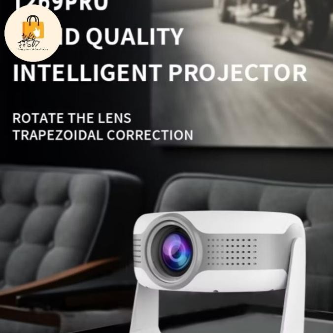 proyektor Android T269Pro Android 12.0 Smart Projector 320ANSI WiFi 4K Home Theater Proyektor