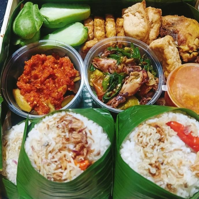 

nasi liwet untuk 5 porsi, hampers non hampers