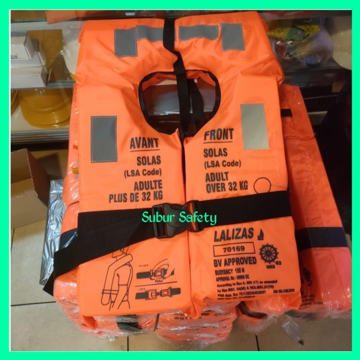 Pelampung Life Jacket Lalizas Solas / Life Jacket Lalizas Solas Promo {TerlarisBest Seller}