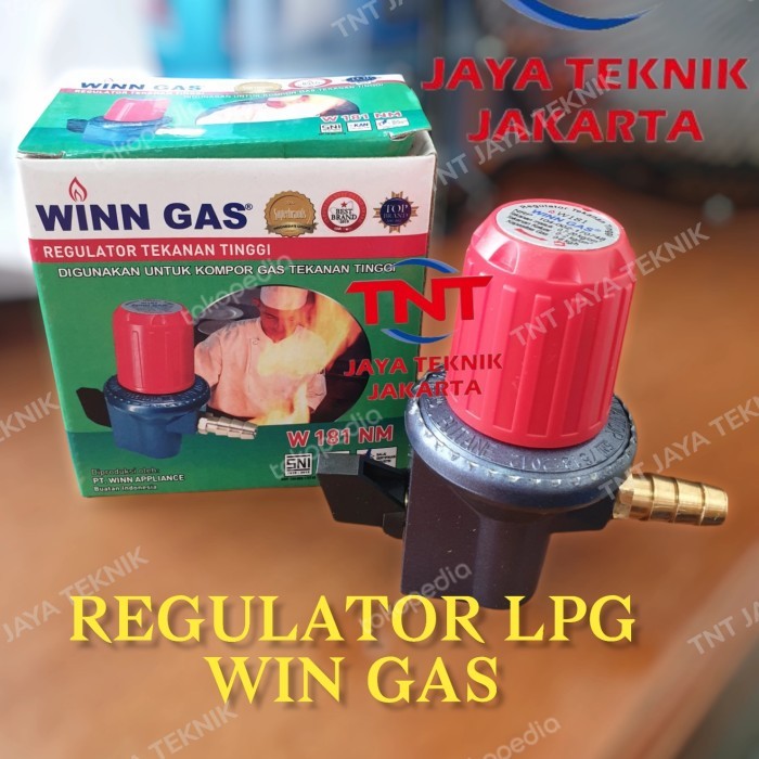 REGULATOR LAS LPG TEKANAN TINGGI WIN GAS LPG 12KG