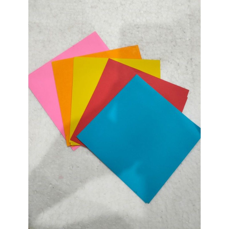

ORIGAMI 12 X 12 POLOS WARNA KERTAS ORIGAMI KERTAS HIASAN KERTAS DEKORASI