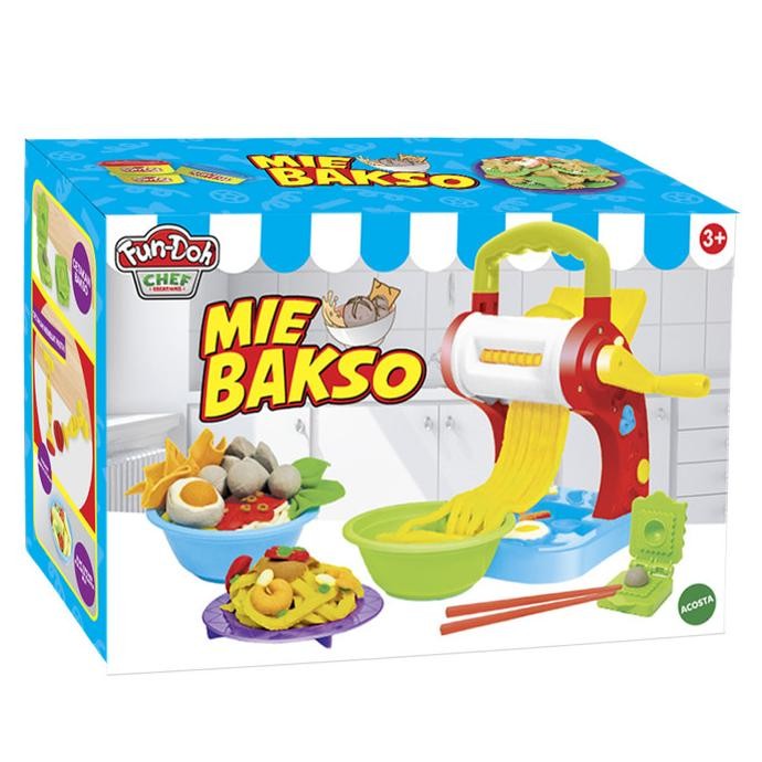 

New Fun Doh Mie Bakso - Fundoh 28184 - Lilin Mainan - Mainan Edukasi