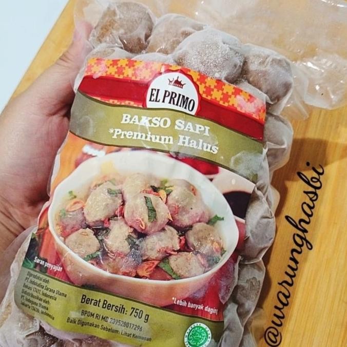 

New El Primo Bakso Sapi Premium 750Gr