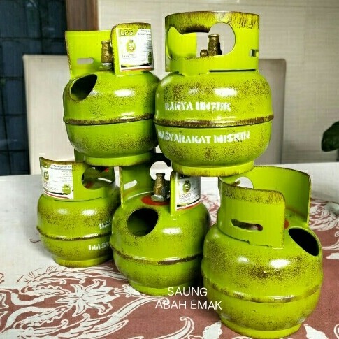 TERBARU Asbak Unik Tabung Gas Melon Gas Lpg 3kg BISA GRAB
