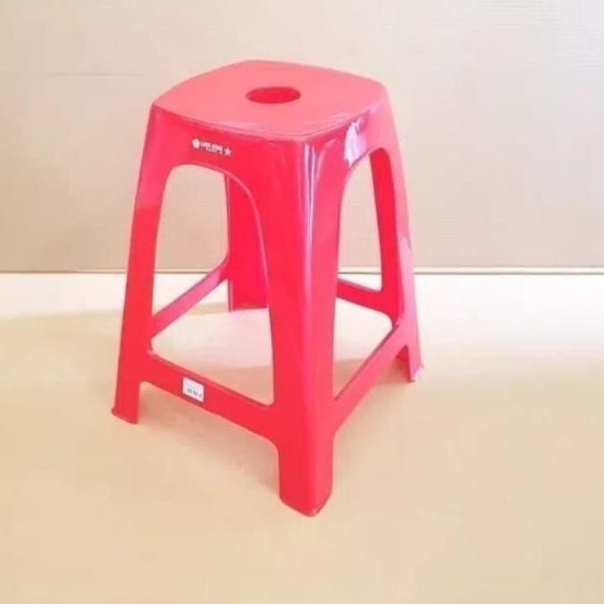 

New Kursi Plastik Bakso Lion Star/ Bangku Plastik Lion Star