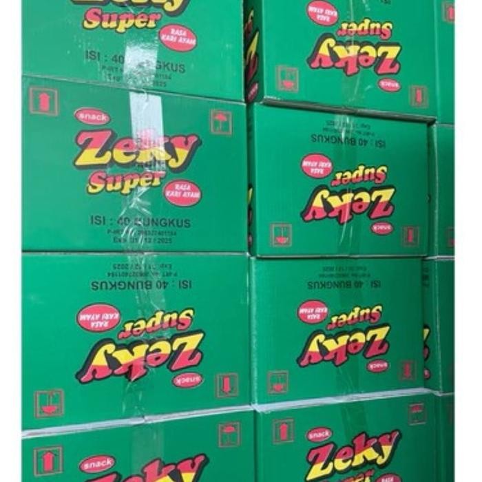 

Zeky Super 1 Dus isi 40 pcs - cemilan snack