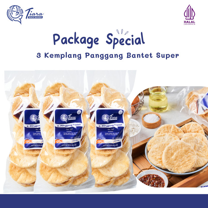 

Kemplang Panggang Bantet Super Tiara - Package Special Tiara 2