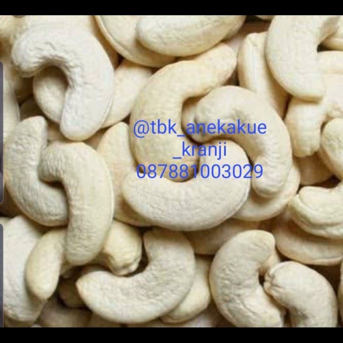 

kacang mede mentah belah 1 kg kualitas super