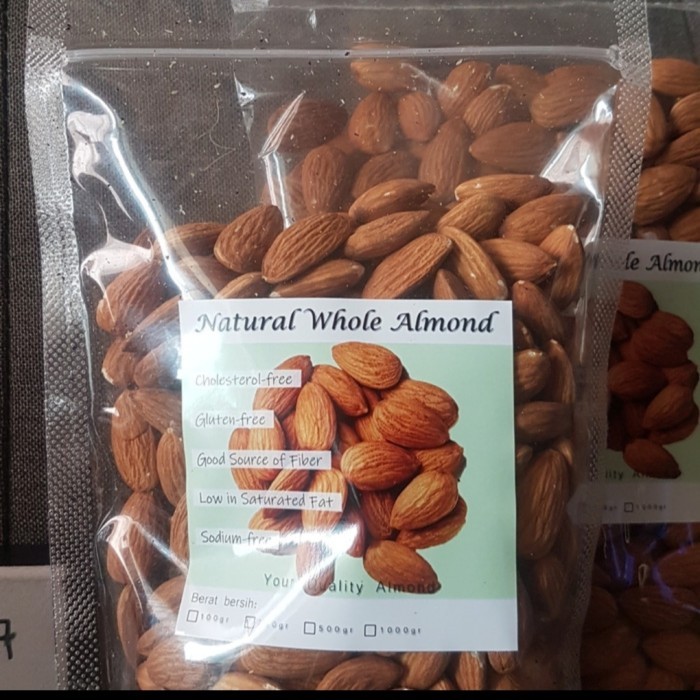 

Kacang Almond Mentah, Almonesia 250gr