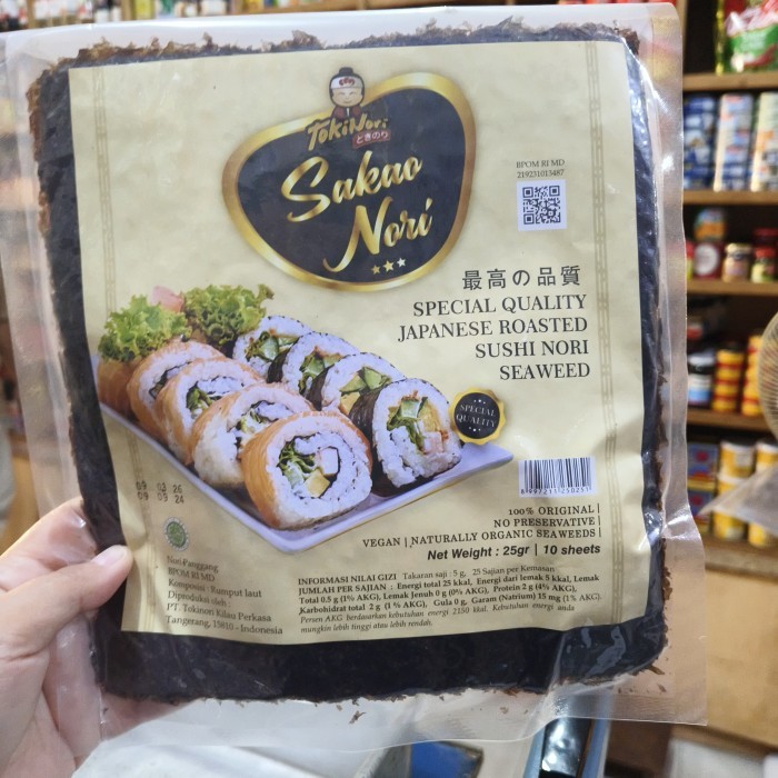 

Sakao Sushinori Special Quality 10Lembar/ 25Gr