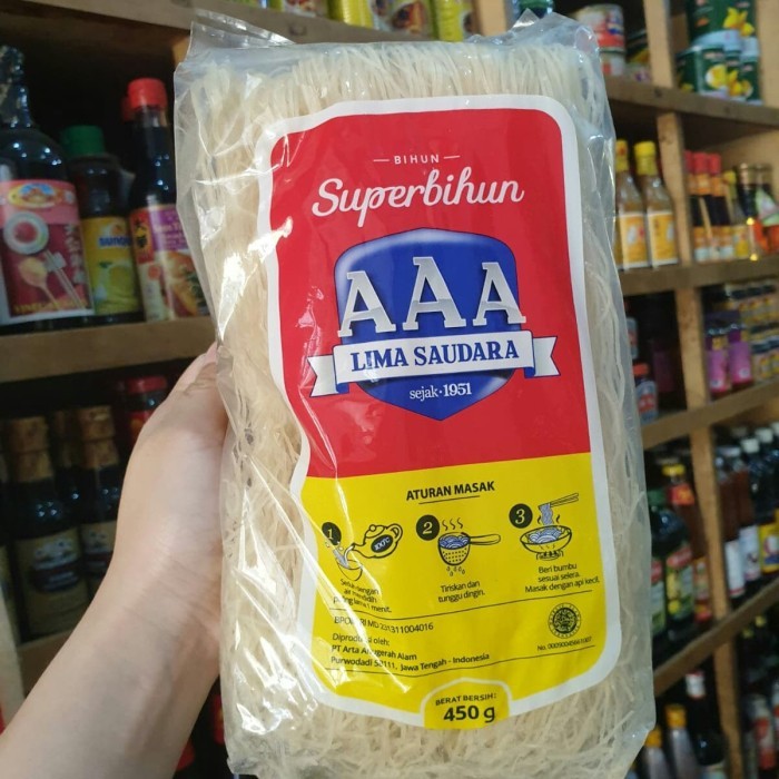 

Super Bihun Lima Bersaudara Aaa 450Gr