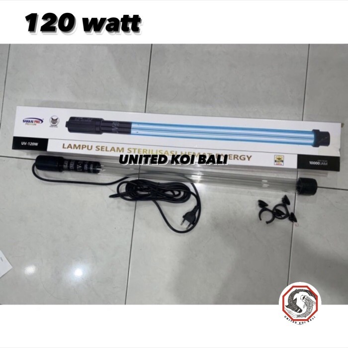 LAMPU UV KOLAM IKAN KOI SAKKAI PRO 120 watt