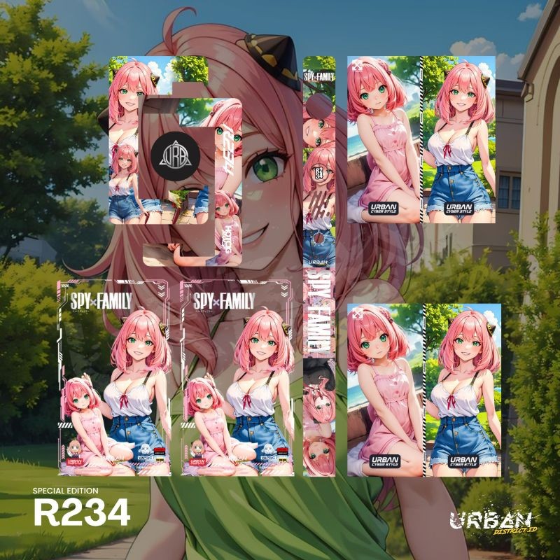 

Terlaris Hiasan Akrilik Set 234 Stiker Dekorasi R Series By Urban District Garskin Custom Case Laminasi Tebal COD