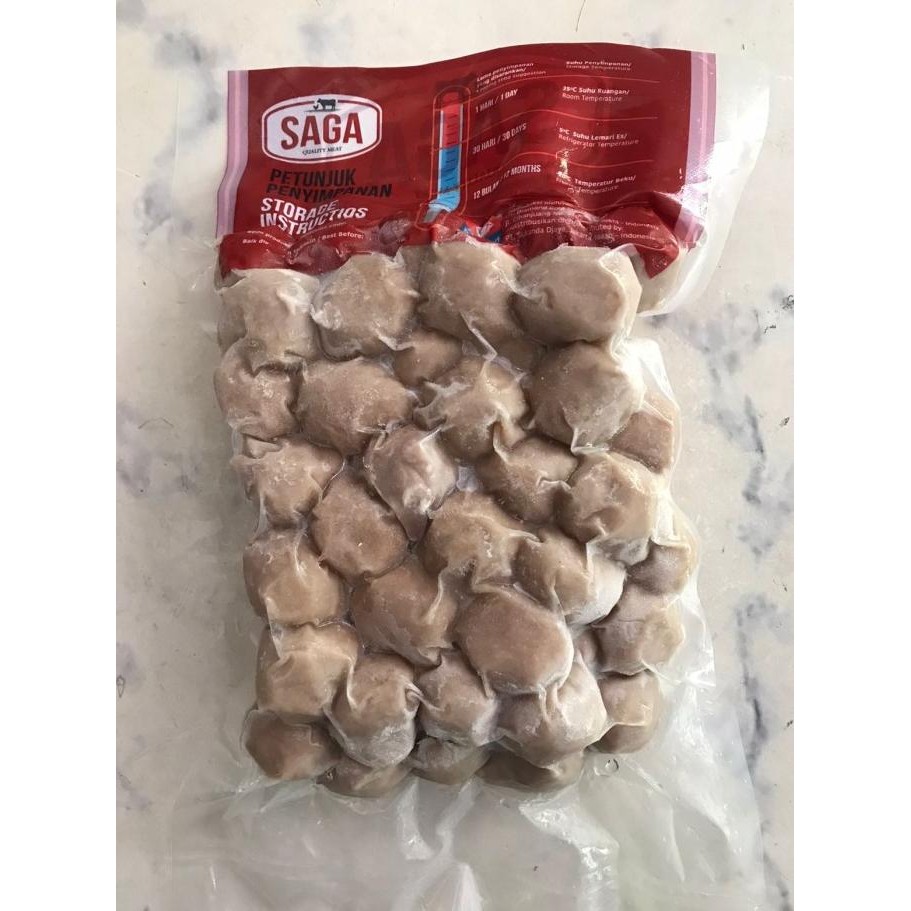 

New Saga Bakso Sapi Isi 50 Pcs