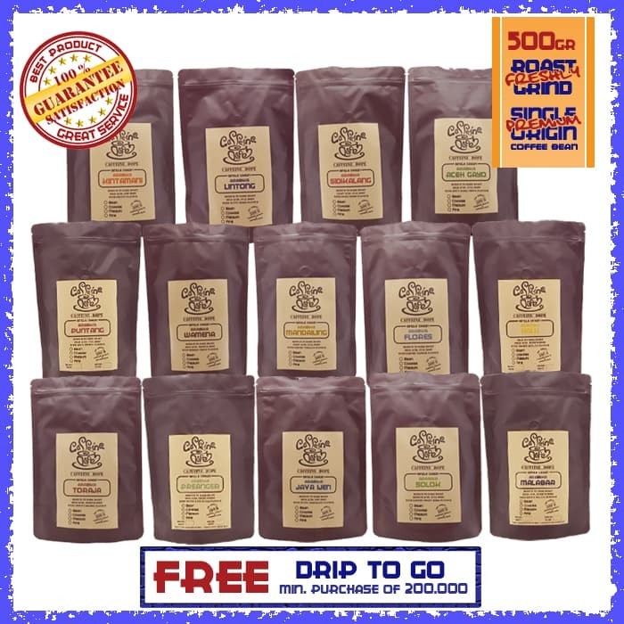 

Kopi Arabika Malabar 500 Gr Single Origin Bean/Biji & Ground/Bubuk
