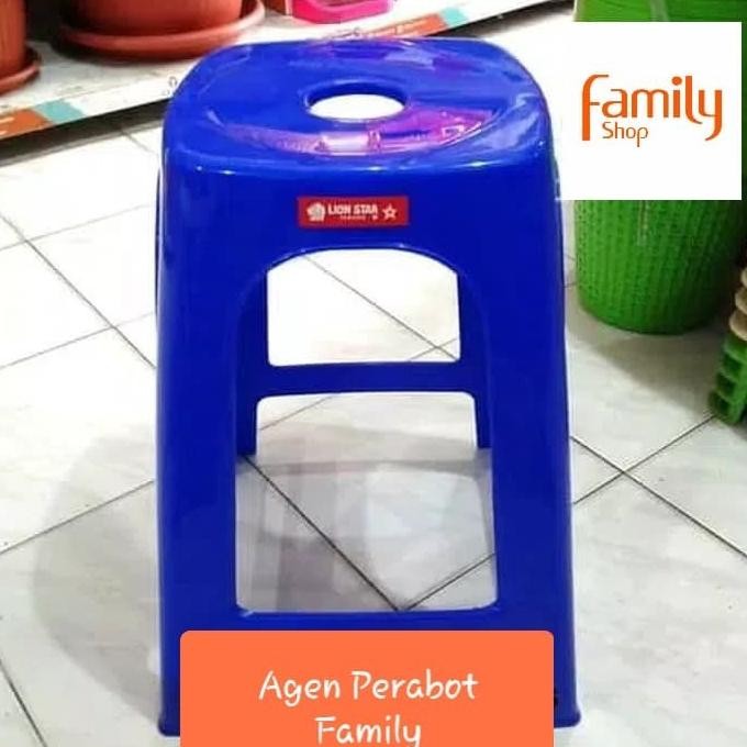 

New Khusus Gojek Bangku Bakso Lion Star Kursi Baso Plastik / Bangku Tinggi