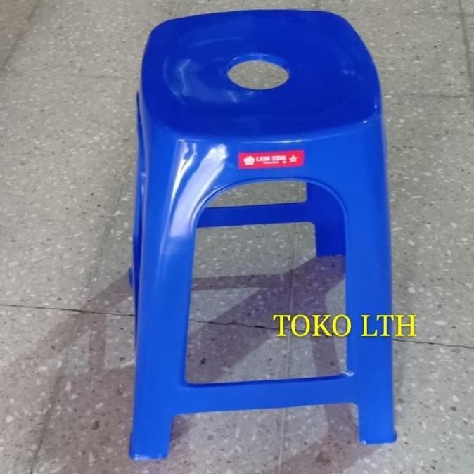 

New Kursi Plastik/ Bangku Bakso Bundar -Lion Star G-6