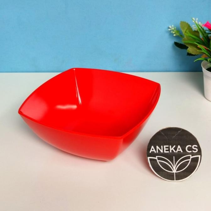 

New Mangkok Kotak Melamin 7 Inch - Mangkok Bakso - Golden Dragon W1007