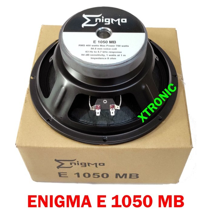 Enigma E1050Mb Speaker 10" Inch E 1050 Mb Array Fullrange Nvn