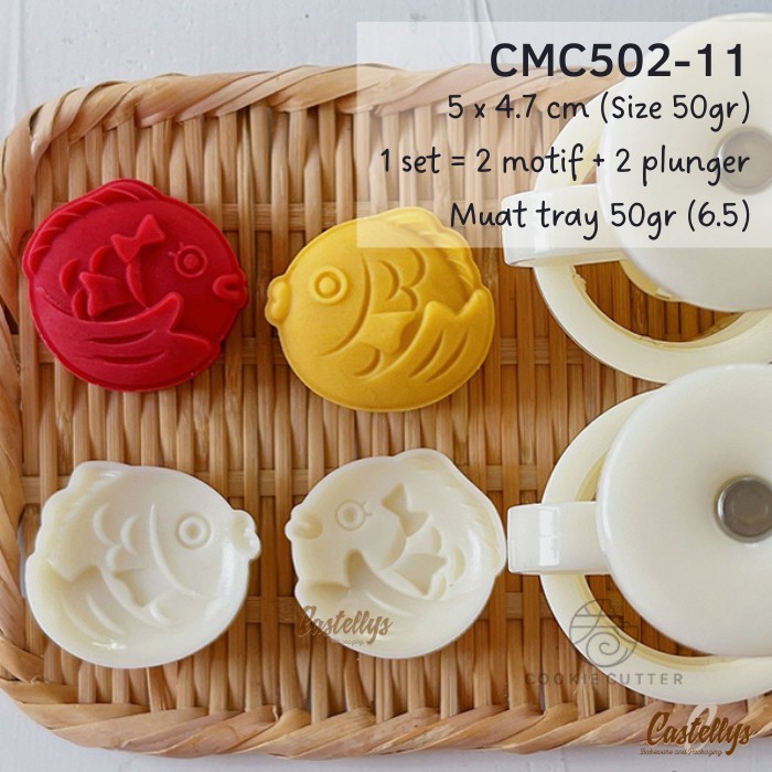 

TERBARU CETAKAN NASTAR 50GR CMC502-11 IKAN MOCHI MOONCAKE PIA COOKIES KUE TOK