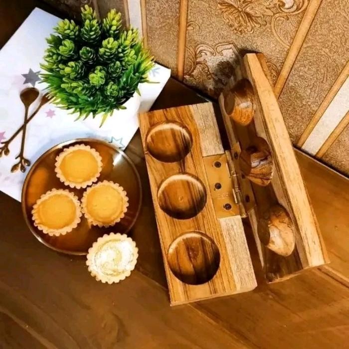 

TERLARIS CETAKAN KUE PIE/ CETAKAN DARI KAYU JATI PILIHAN KUE PIE ALAT PEMBUAT KUE PIE