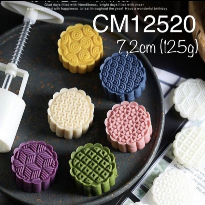 

BEST CM12520 CETAKAN MOONCAKE KUE BULAN COOKIES CUTTER 125G
