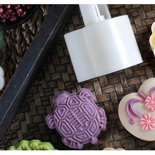 

TERMURAH CETAKAN NASTAR TAIWAN KUE BULAN MOONCAKE 50G KURA KURA MOULD PLUNGER
