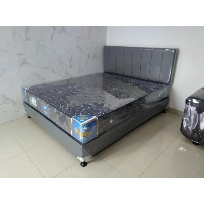 Promo Springbed bigline by bigland -180x200 Full set Divan sandaran COD
