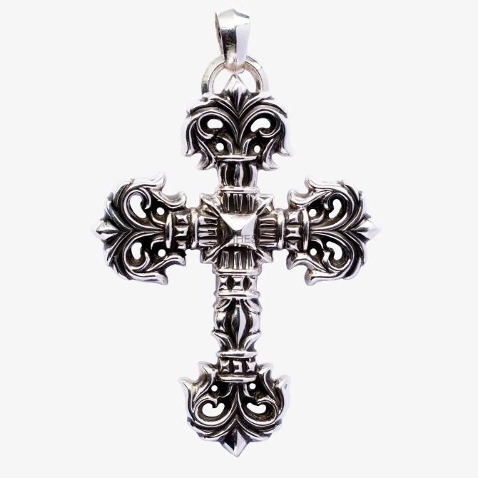 CHROME HEARTS FILIGREE Kalung Silver S-925