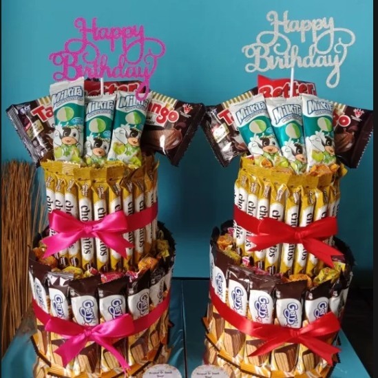 

Tart Snack Bucket Snack Ulang Tahun/Hampers