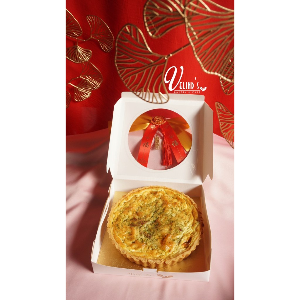 

Smoked Beef Quiche/ Pie Asin/ Chinese New Year Hampers/ Parcel Imlek