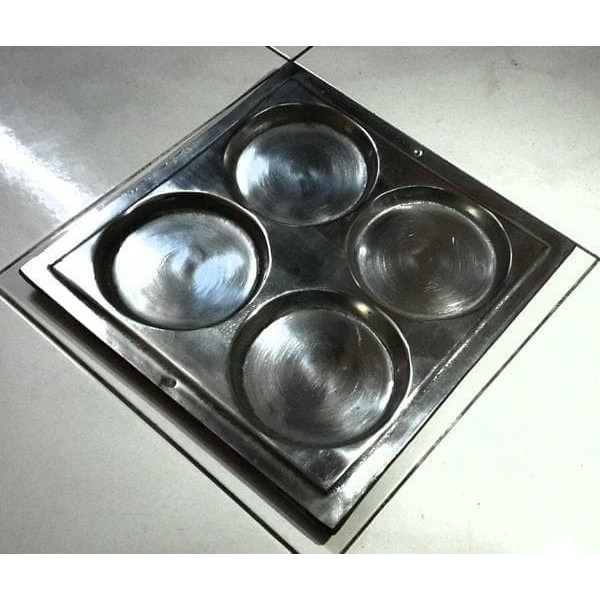 

READY STOCK CETAKAN KUE LEKKER MARTABAK MANIS MINI 4 LUBANG