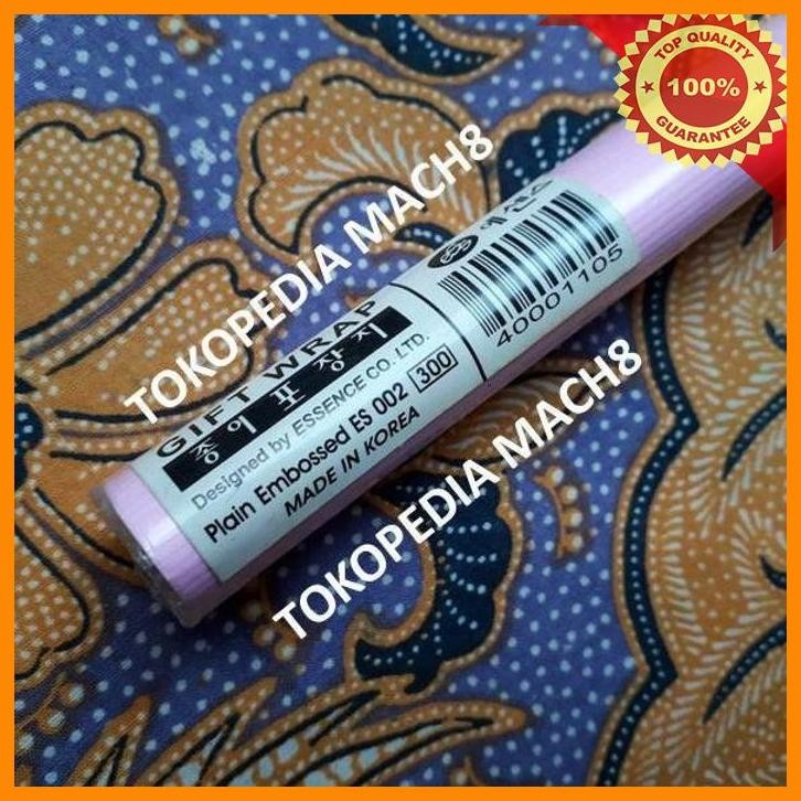 

[MAC] ASLI MADE IN KOREA - KERTAS KADO EMBOSS WARNA PINK
