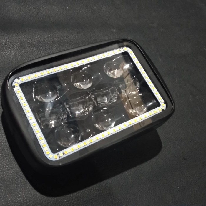 Headlamp Reflektor Lampu Depan Daymaker Vespa Ps Tv Kotak Led 10 Titik Ready