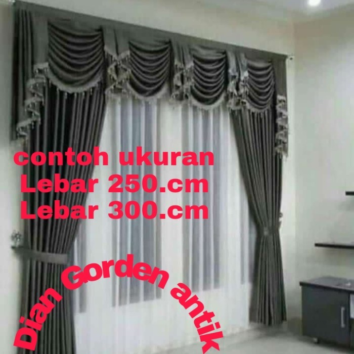 Terbaru Gorden Poni Gelombang 1 Set Gorden Poni Sepanyol Gorden Blackout Poni Promo