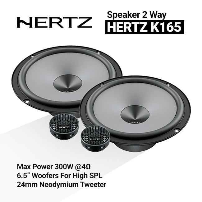 Speaker Split 2 Way Hertz K 165 Uno