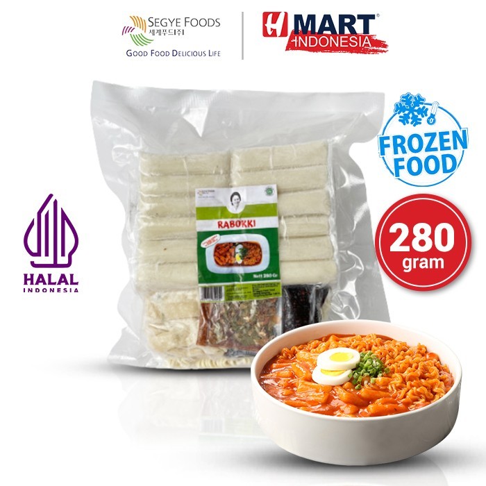

Segye Rabokki Ready To Cook - Rasa Asli Korea 280G