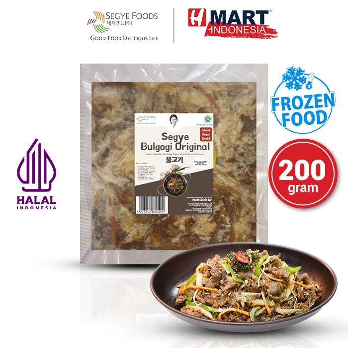 

Segye Bulgogi Original Ready To Cook - Rasa Asli Korea 200G
