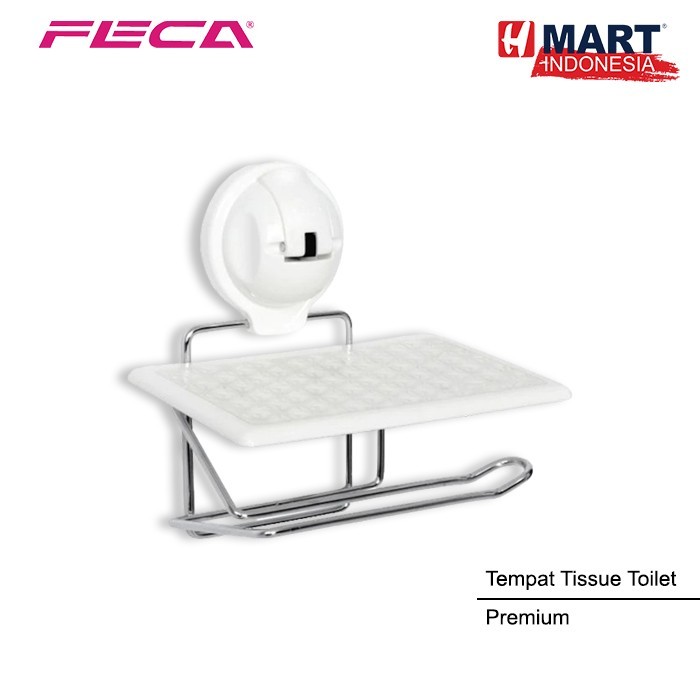 

Feca - Tempat Tissue Toilet Premium Multifungsi Putih E30
