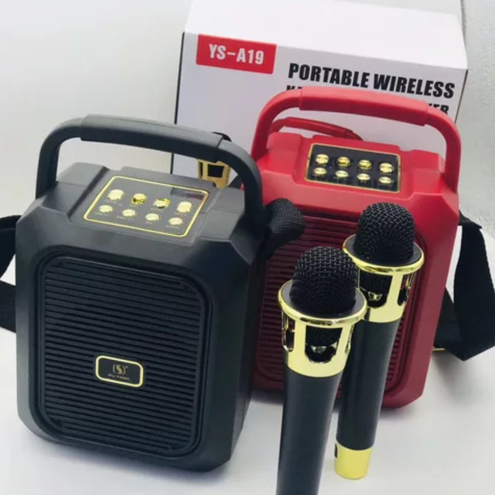 SU-YOSD YS-A19 baru nirkabel bluetooth speaker mikrofon rekaman