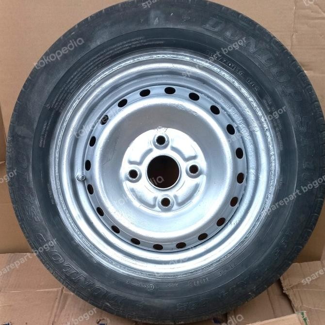 Peleg dan Ban Avanza Xenia 185/70 R14 Rim 14 Baut 4 Velg + Tire 70R14