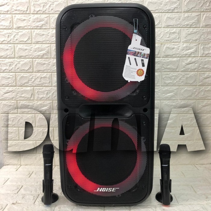 Speaker Portable Wireless Noise 899 S Original 2 X 12 Inch Bluetooth