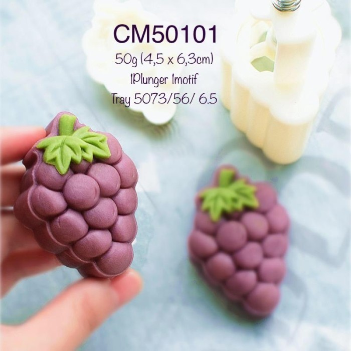 

BEST CETAKAN ANGGUR 50G NASTAR JUMBO/ MOONCAKE CM50101 GRAPE
