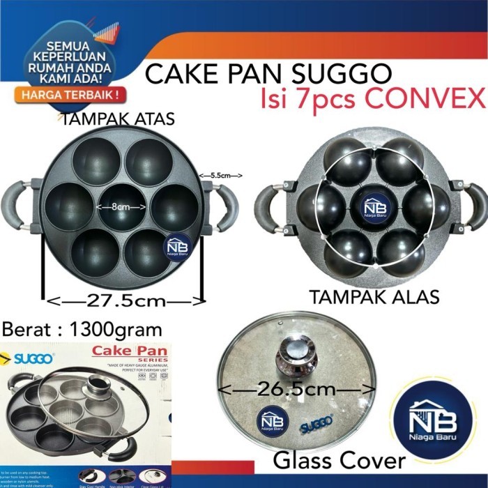 

BEST CETAKAN KUE SERABI 7 LUBANG CEKUNG SUGGO SUGGO